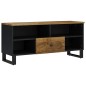 vidaXL Mobile TV 100x33x46cm Legno Massello Mango e Legno Multistrato vidaXL Mobile TV 100x33x46cm Legno Massello Mango e Legno Multistrato