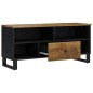 vidaXL Mobile TV 100x33x46cm Legno Massello Mango e Legno Multistrato vidaXL Mobile TV 100x33x46cm Legno Massello Mango e Legno Multistrato