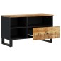 vidaXL Mobile TV 80x33x46cm Legno Massello Mango e Legno Multistrato vidaXL Mobile TV 80x33x46cm Legno Massello Mango e Legno Multistrato