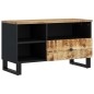 vidaXL Mobile TV 80x33x46cm Legno Massello Mango e Legno Multistrato vidaXL Mobile TV 80x33x46cm Legno Massello Mango e Legno Multistrato
