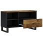vidaXL Mobile TV 80x33x46cm Legno Massello Mango e Legno Multistrato vidaXL Mobile TV 80x33x46cm Legno Massello Mango e Legno Multistrato