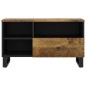 vidaXL Mobile TV 80x33x46cm Legno Massello Mango e Legno Multistrato vidaXL Mobile TV 80x33x46cm Legno Massello Mango e Legno Multistrato