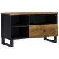 vidaXL Mobile TV 80x33x46cm Legno Massello Mango e Legno Multistrato vidaXL Mobile TV 80x33x46cm Legno Massello Mango e Legno Multistrato