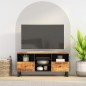 vidaXL Mobile TV 100x33x46cm Legno Massello Mango e Legno Multistrato vidaXL Mobile TV 100x33x46cm Legno Massello Mango e Legno Multistrato