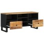 vidaXL Mobile TV 100x33x46cm Legno Massello Mango e Legno Multistrato vidaXL Mobile TV 100x33x46cm Legno Massello Mango e Legno Multistrato