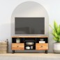 vidaXL Mobile TV 100x33x46cm Legno Massello Acacia e Legno Multistrato vidaXL Mobile TV 100x33x46cm Legno Massello Acacia e Legno Multistrato