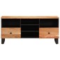 vidaXL Mobile TV 100x33x46cm Legno Massello Acacia e Legno Multistrato vidaXL Mobile TV 100x33x46cm Legno Massello Acacia e Legno Multistrato