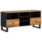 vidaXL Mobile TV 100x33x46cm Legno Massello Mango e Legno Multistrato vidaXL Mobile TV 100x33x46cm Legno Massello Mango e Legno Multistrato