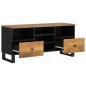 vidaXL Mobile TV 100x33x46cm Legno Massello Mango e Legno Multistrato vidaXL Mobile TV 100x33x46cm Legno Massello Mango e Legno Multistrato