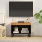 vidaXL Mobile Porta TV 60x33x43,5 cm in Legno Massello di Mango vidaXL Mobile Porta TV 60x33x43,5 cm in Legno Massello di Mango
