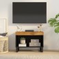 vidaXL Mobile Porta TV 60x33x43,5 cm in Legno Massello di Mango vidaXL Mobile Porta TV 60x33x43,5 cm in Legno Massello di Mango