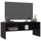 vidaXL Mobile TV Nero 100x40x40 cm in Truciolato vidaXL Mobile TV Nero 100x40x40 cm in Truciolato
