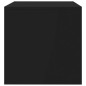 vidaXL Mobile TV Nero 100x40x40 cm in Truciolato vidaXL Mobile TV Nero 100x40x40 cm in Truciolato
