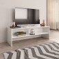 vidaXL Mobile TV Bianco Lucido 120x40x40 cm in Truciolato vidaXL Mobile TV Bianco Lucido 120x40x40 cm in Truciolato