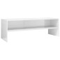 vidaXL Mobile TV Bianco Lucido 120x40x40 cm in Truciolato vidaXL Mobile TV Bianco Lucido 120x40x40 cm in Truciolato