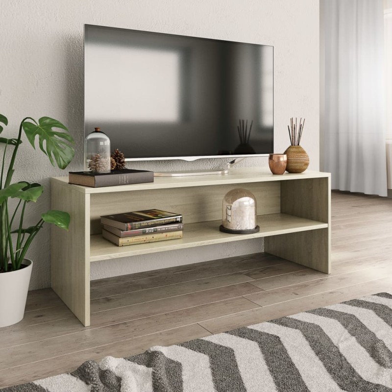 vidaXL Mobile TV Rovere Sonoma 100x40x40 cm in Truciolato 