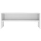 vidaXL Mobile TV Bianco Lucido 100x40x40 cm in Truciolato vidaXL Mobile TV Bianco Lucido 100x40x40 cm in Truciolato