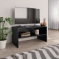 vidaXL Mobile Porta TV Nero 80x40x40 cm in Legno Multistrato vidaXL Mobile Porta TV Nero 80x40x40 cm in Legno Multistrato