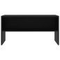 vidaXL Mobile Porta TV Nero 80x40x40 cm in Legno Multistrato vidaXL Mobile Porta TV Nero 80x40x40 cm in Legno Multistrato