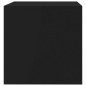 vidaXL Mobile Porta TV Nero 80x40x40 cm in Legno Multistrato vidaXL Mobile Porta TV Nero 80x40x40 cm in Legno Multistrato