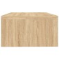 vidaXL Supporto per Schermo Rovere Sonoma 42x24x13 cm in Truciolato
