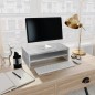 vidaXL Supporto per Schermo Grigio Cemento 42x24x13 cm in Truciolato vidaXL Supporto per Schermo Grigio Cemento 42x24x13 cm in Truciolato