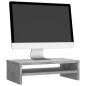 vidaXL Supporto per Schermo Grigio Cemento 42x24x13 cm in Truciolato vidaXL Supporto per Schermo Grigio Cemento 42x24x13 cm in Truciolato