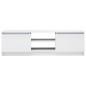 vidaXL Mobile TV Bianco Lucido 120x30x35,5 cm in Truciolato vidaXL Mobile TV Bianco Lucido 120x30x35,5 cm in Truciolato