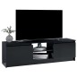vidaXL Mobile TV Nero Lucido 120x30x35,5 cm in Truciolato vidaXL Mobile TV Nero Lucido 120x30x35,5 cm in Truciolato