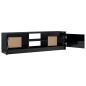 vidaXL Mobile TV Nero Lucido 120x30x35,5 cm in Truciolato vidaXL Mobile TV Nero Lucido 120x30x35,5 cm in Truciolato