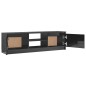 vidaXL Mobile TV Grigio Lucido 120x30x35,5 cm in Truciolato vidaXL Mobile TV Grigio Lucido 120x30x35,5 cm in Truciolato