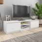 vidaXL Mobile Porta TV Bianco 140x40x35,5 cm in Legno Multistrato vidaXL Mobile Porta TV Bianco 140x40x35,5 cm in Legno Multistrato