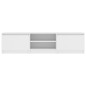 vidaXL Mobile Porta TV Bianco 140x40x35,5 cm in Legno Multistrato vidaXL Mobile Porta TV Bianco 140x40x35,5 cm in Legno Multistrato