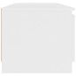 vidaXL Mobile Porta TV Bianco 140x40x35,5 cm in Legno Multistrato vidaXL Mobile Porta TV Bianco 140x40x35,5 cm in Legno Multistrato