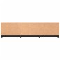 vidaXL Mobile Porta TV Nero 140x40x35,5 cm in Legno Multistrato
