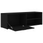 vidaXL Mobile Porta TV Nero 120x34x37 cm in Truciolato vidaXL Mobile Porta TV Nero 120x34x37 cm in Truciolato
