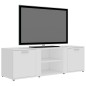 vidaXL Mobile Porta TV Bianco 120x34x37 cm in Legno Multistrato vidaXL Mobile Porta TV Bianco 120x34x37 cm in Legno Multistrato