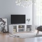 vidaXL Mobile Porta TV Bianco 120x34x37 cm in Legno Multistrato vidaXL Mobile Porta TV Bianco 120x34x37 cm in Legno Multistrato