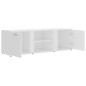 vidaXL Mobile Porta TV Bianco 120x34x37 cm in Legno Multistrato vidaXL Mobile Porta TV Bianco 120x34x37 cm in Legno Multistrato