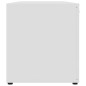 vidaXL Mobile Porta TV Bianco 120x34x37 cm in Legno Multistrato vidaXL Mobile Porta TV Bianco 120x34x37 cm in Legno Multistrato