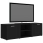 vidaXL Mobile Porta TV Nero 120x34x37 cm in Truciolato vidaXL Mobile Porta TV Nero 120x34x37 cm in Truciolato