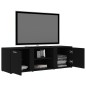vidaXL Mobile Porta TV Nero 120x34x37 cm in Truciolato vidaXL Mobile Porta TV Nero 120x34x37 cm in Truciolato