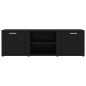 vidaXL Mobile Porta TV Nero 120x34x37 cm in Truciolato vidaXL Mobile Porta TV Nero 120x34x37 cm in Truciolato