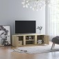 vidaXL Mobile Porta TV Rovere Sonoma 120x34x37 cm in Legno Multistrato vidaXL Mobile Porta TV Rovere Sonoma 120x34x37 cm in Legno Multistrato