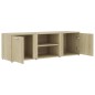 vidaXL Mobile Porta TV Rovere Sonoma 120x34x37 cm in Legno Multistrato vidaXL Mobile Porta TV Rovere Sonoma 120x34x37 cm in Legno Multistrato