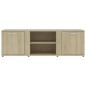 vidaXL Mobile Porta TV Rovere Sonoma 120x34x37 cm in Legno Multistrato vidaXL Mobile Porta TV Rovere Sonoma 120x34x37 cm in Legno Multistrato