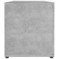 vidaXL Mobile Porta TV Grigio Cemento 120x34x37 cm in Truciolato