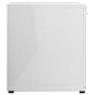 vidaXL Mobile Porta TV Bianco Lucido 120x34x37 cm in Truciolato vidaXL Mobile Porta TV Bianco Lucido 120x34x37 cm in Truciolato