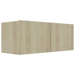 vidaXL Mobile TV Rovere Sonoma 80x30x30 cm in Truciolato