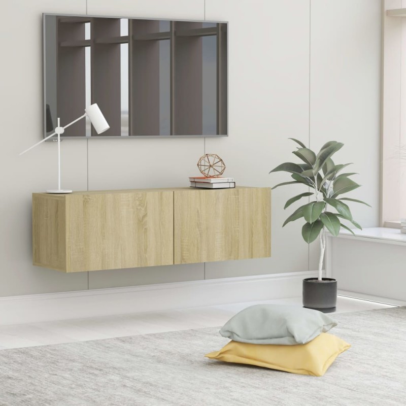vidaXL Mobile Porta TV Rovere Sonoma 100x30x30 cm in Truciolato vidaXL Mobile Porta TV Rovere Sonoma 100x30x30 cm in Truciolato